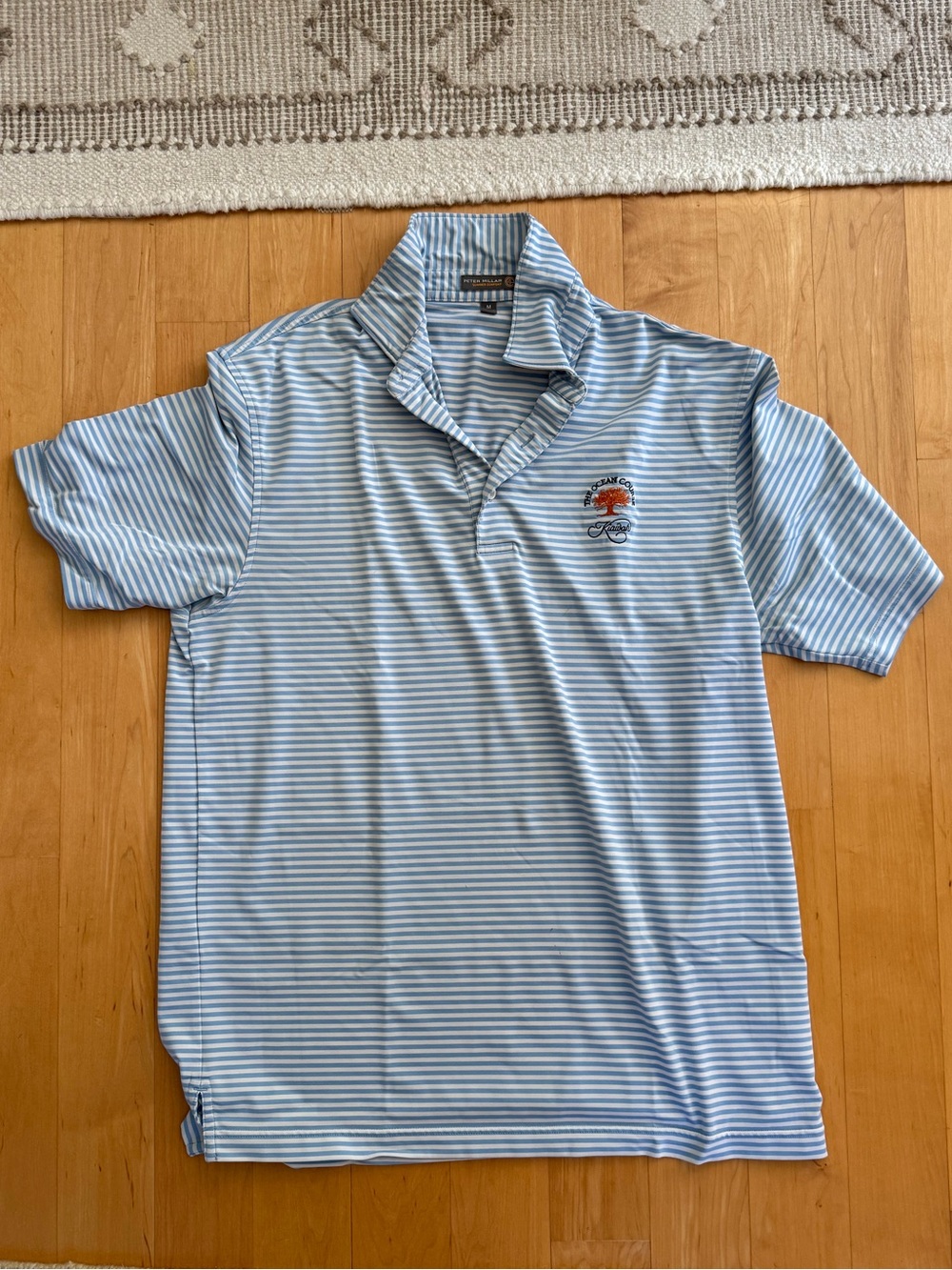 Peter Millar Summer Comfort × The Ocean Course Kiawah polo — Men’s M